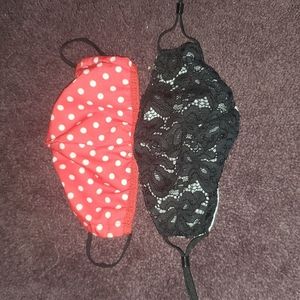 2 little girls kid mask